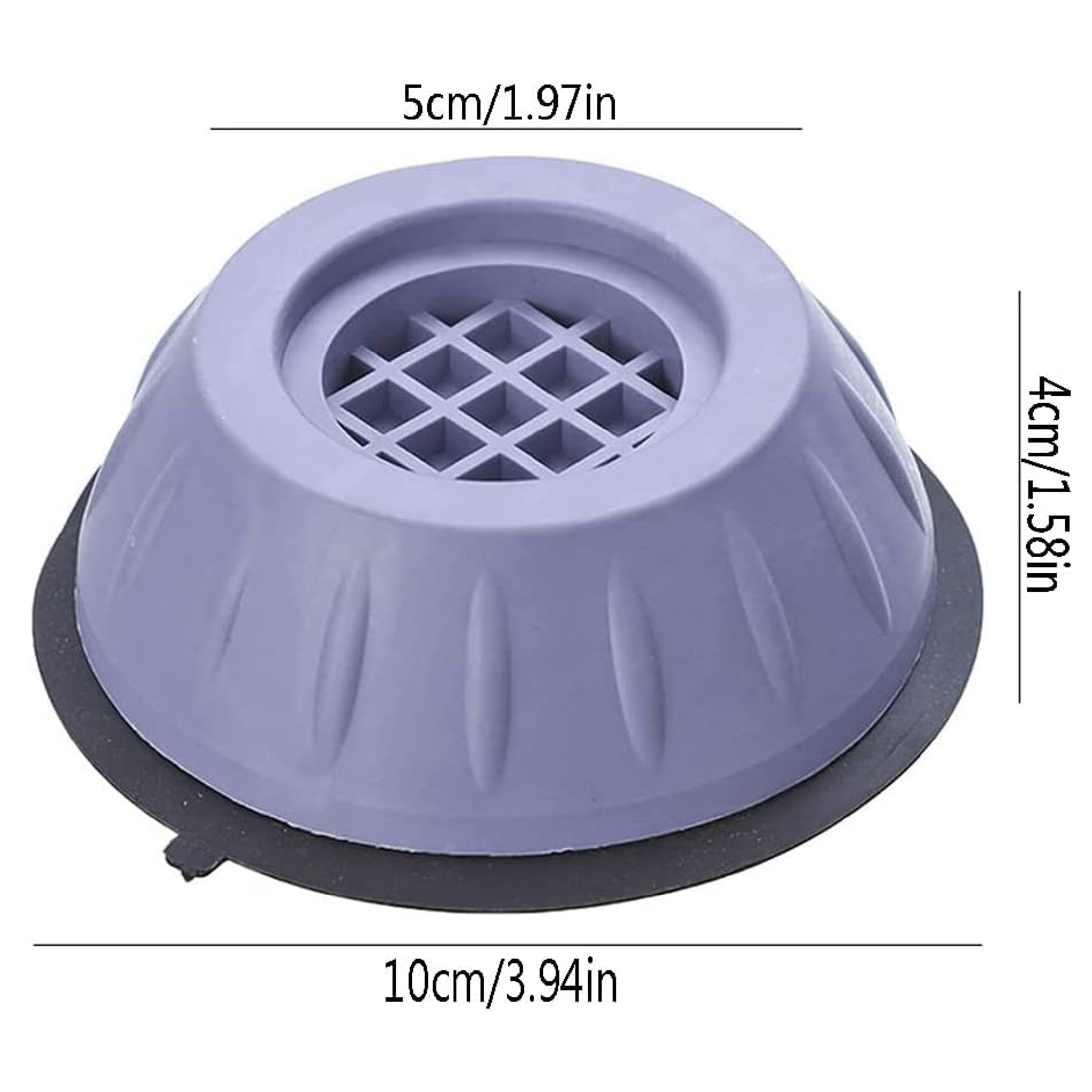 Miniatura 1 de Almohadillas Antivibración base lavadora